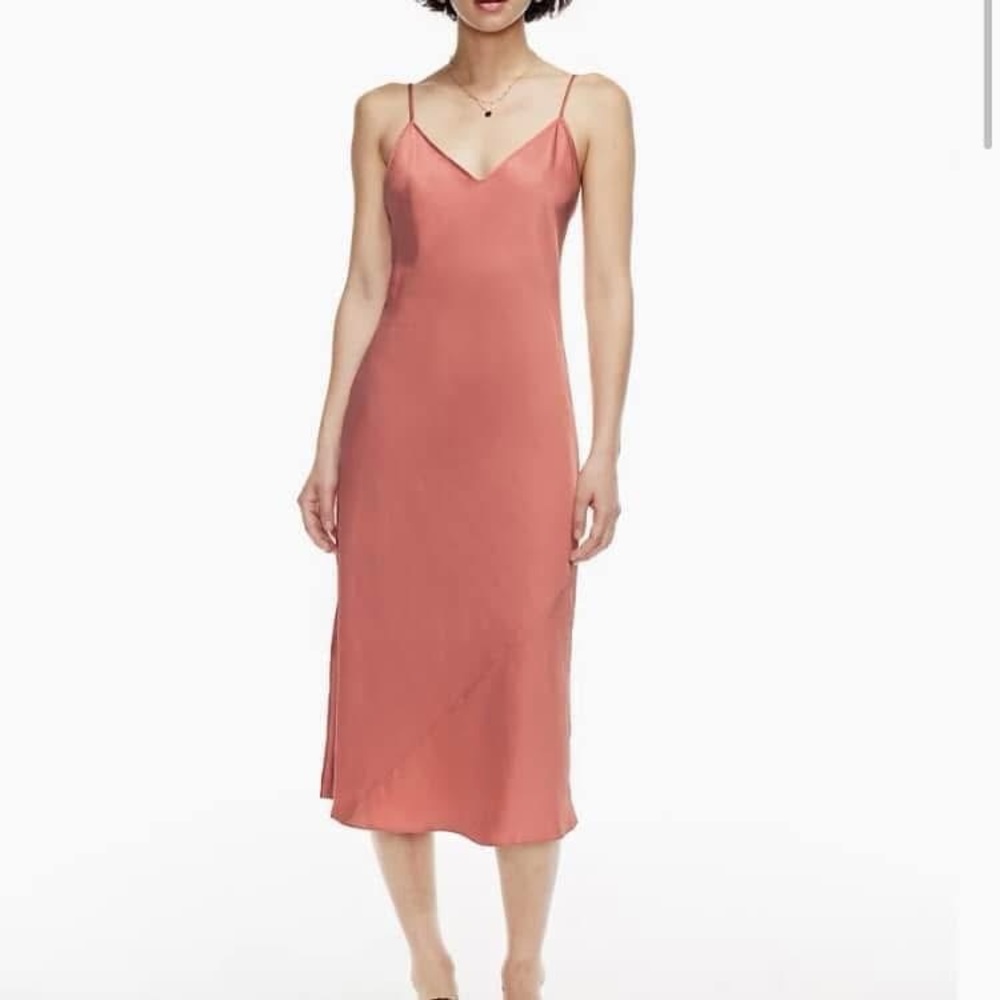 Wilfred Pink V-Neck Dress